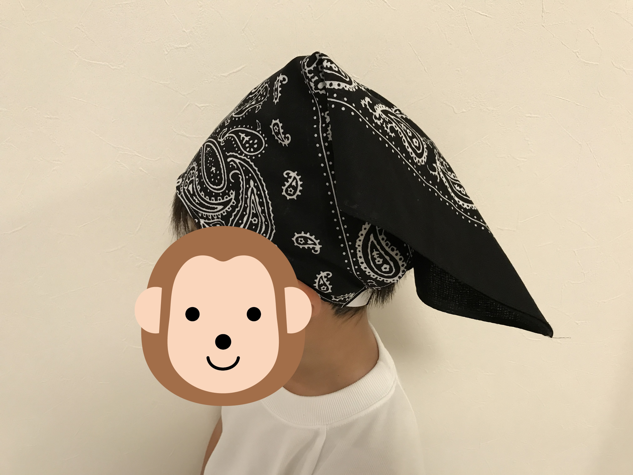 バンダナ三角巾完成